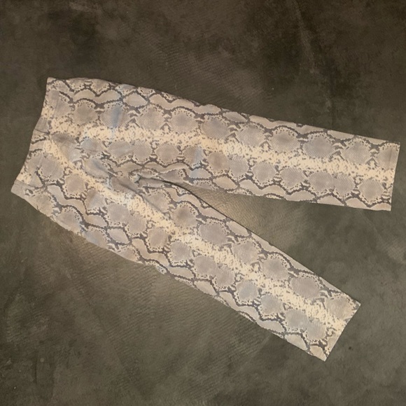 Wilfred snake skin jeans size 4 - Picture 3 of 3